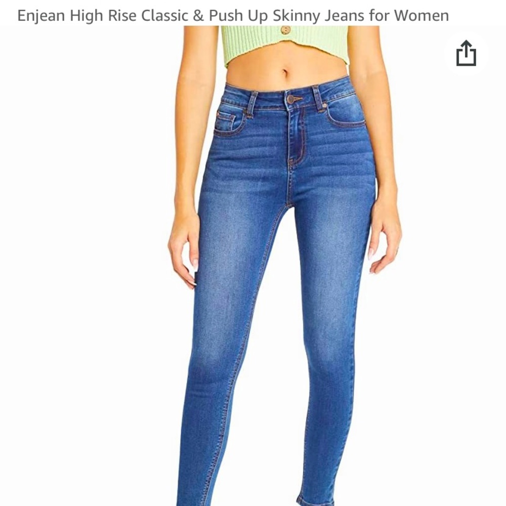 EN/Denim stretchy jeans